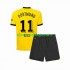 Camisola Borussia Dortmund Marco Reus 11 Criança Equipamento Primeiro 2023-2024 Manga Curta